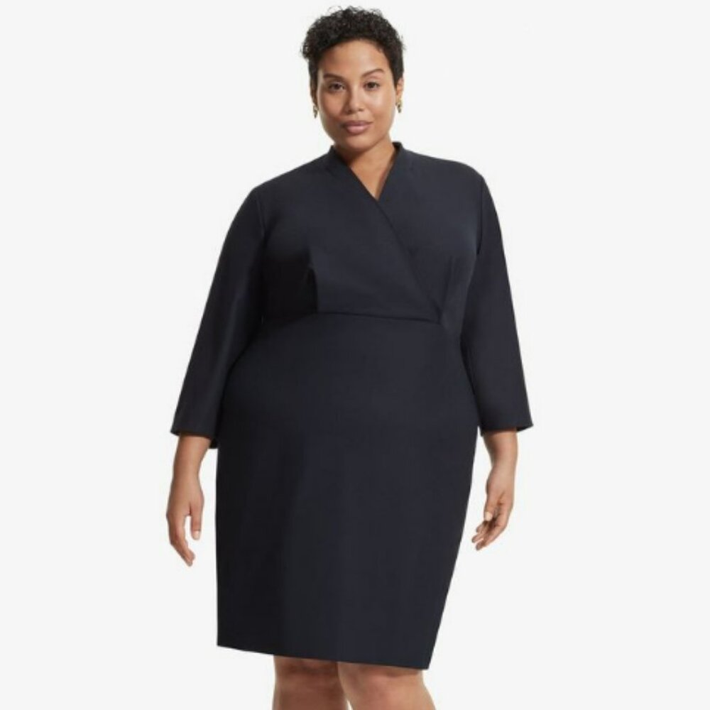M.M. LaFleur Niko Dress in Sharkskin Fabric